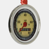  schuifsnelheidsmeter metalen ornament (Rechts)