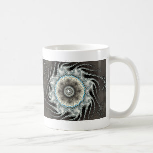 Schuifvis - Fractal Koffiemok