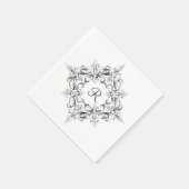  schuifwerk Monogram servetten (Hoek)