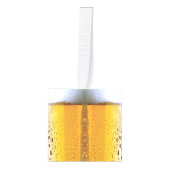 Schuimend Bier Ornament voor Kerstmis (Voorkant)