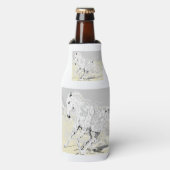 Schuimfleskoeler: witte biljoen flesjeskoeler (Fles Voorkant)