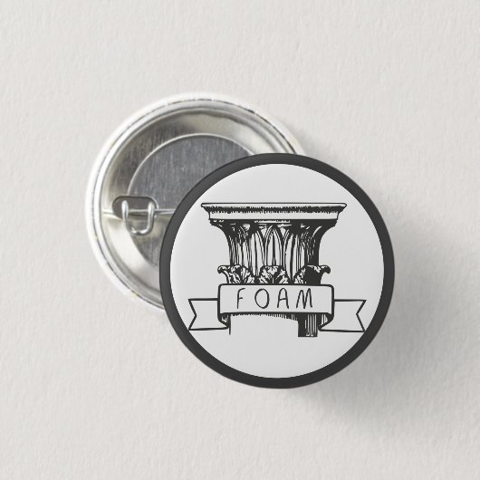 Schuimkolom-Button Ronde Button 3,2 Cm (Voorkant /achterkant)