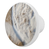 Schuimschuim op het strand keramische knop (Rechts)