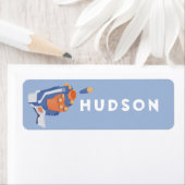 Schuimvormig pistool, aangepast ontwerp etiket (Insitu)