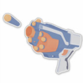 Schuimvormig pistool sticker (Voorkant)