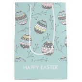 Schuin-paaseipatroon Medium Cadeauzakje (Achterkant)