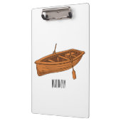 Schuine cartoon klembord (Links)