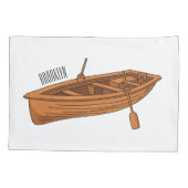 Schuine cartoon kussensloop (Achterkant)
