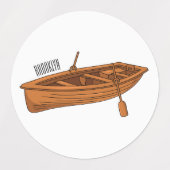 Schuine cartoon labels (Design 1)
