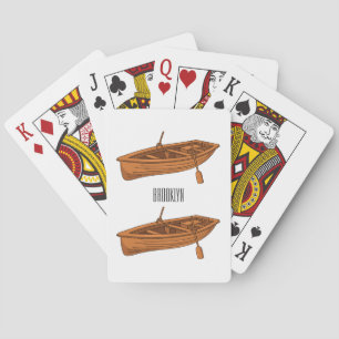 Schuine cartoon pokerkaarten