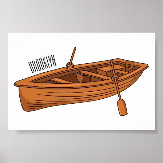 Schuine cartoon poster (Voorkant)