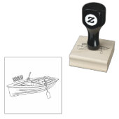 Schuine cartoon 	rubberstempel (Gestempeld)