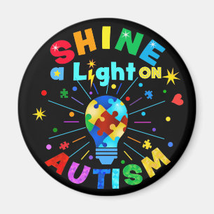 SCHUINE een Licht op AUTISM Magneet