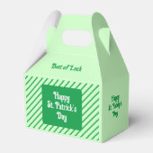 Schuine en witte strepen bedankdoosjes (Voorkant Zijde)