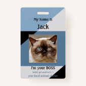 Schuine hok badge (Voorkant)