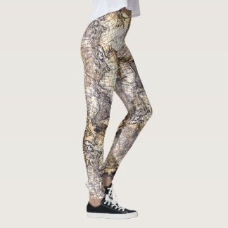 Schuine kaarten leggings