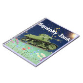 schuine tank notitieboek (Linkerzijde)