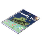 schuine tank notitieboek (Linkerzijde)