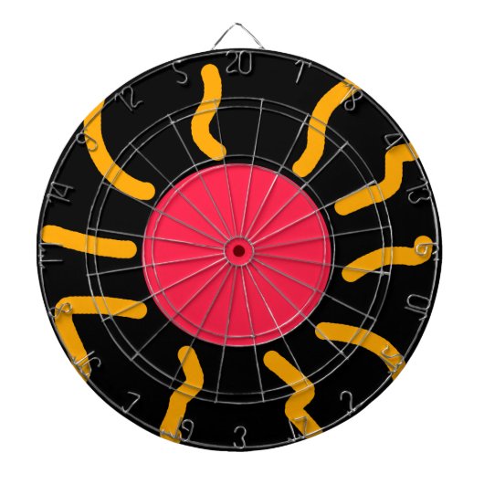 Schuine zon dartbord (Voorkant)