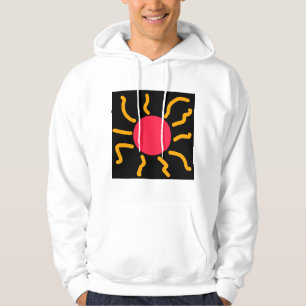 Schuine zon hoodie