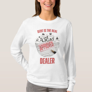 Schuld is de echte dealer die is goedgekeurd om ei t-shirt