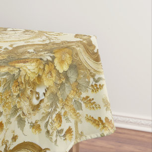 Schuld van goud - grote barokke print tafelkleed