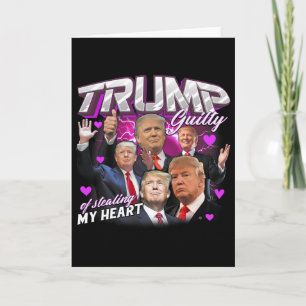 Schuldig Aan Het Stelen Van Mijn Hart Roze Trump T Kaart