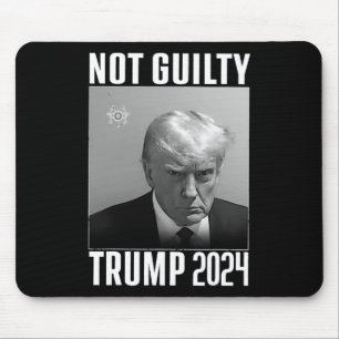 Schuldig Trump 2024 Niet opnieuw stemmen 2024 Anti Muismat