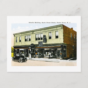Schultz Building, Penns Grove, New Jersey Briefkaart