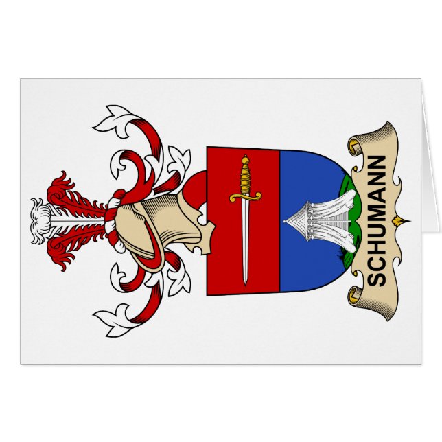 Schumann Family Crest (Voorkant Horizontaal)
