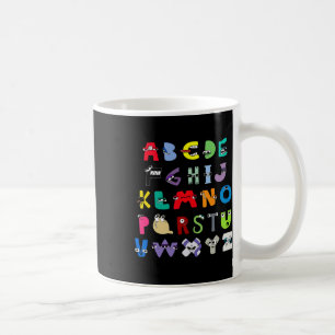 Schurk Brief ABC Leren Jongens Matching Evil Alp Koffiemok