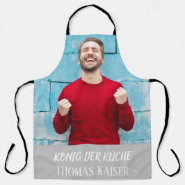 Schürze mit eigenem Namen und Foto gestalten Schort