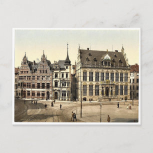 Schutting, Bremen, Duitsland zeldzame Photochrom Briefkaart