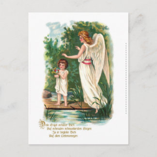 Schutzengel am Steg Briefkaart