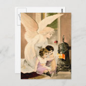 Schutzengel, Kinder und Feuer Briefkaart (Voorkant / Achterkant)