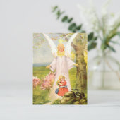 Schutzengel Mädchen und Schlange Briefkaart (Staand voorkant)