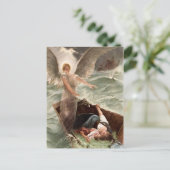 Schutzengel Meer Mutter und Kind Karl Raupp Briefkaart (Staand voorkant)