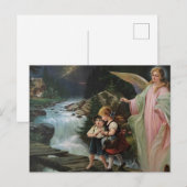 Schutzengel und Kinder Lindberg Bild Briefkaart (Voorkant / Achterkant)