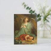 Schutzengel und schlafende Kind Briefkaart (Staand voorkant)