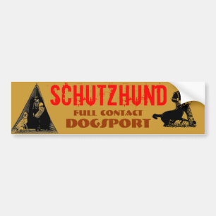Schutzhund Bumpersticker