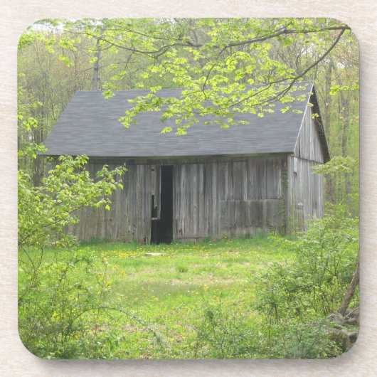 Schuur Achtbaan Onderzetter (Voorkant)