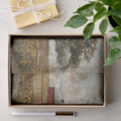  Schuur en Boomlandschap Schilderen Decoupage Tissuepapier (Geschenk)