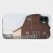 Schuur in landschap Case-Mate iPhone case (Achterkant (horizontaal))