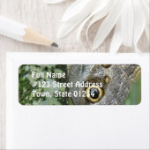 Schuur Uil Vlinder Mailing Label (Insitu)