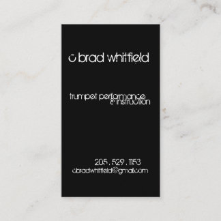 schuurbizcard #1 visitekaartje