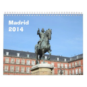 Schuurkalender Madrid 2014 Kalender