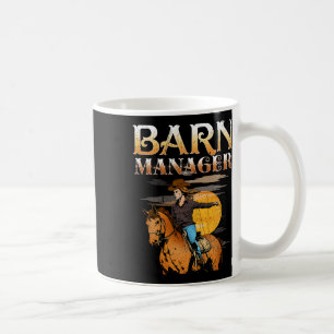 Schuurmanager I Paardensport Pony Paard Fan Koffiemok