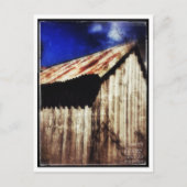 schuurtje briefkaart (Voorkant)