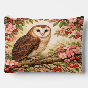 Schuuruil in bloeiende boom Accessoiretas Etui