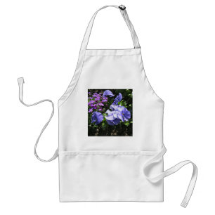 Schuwe Paarse Schort Pansies